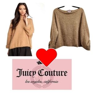Juicy Couture Oversized Angora Jocelyn Sweater Women's One Size